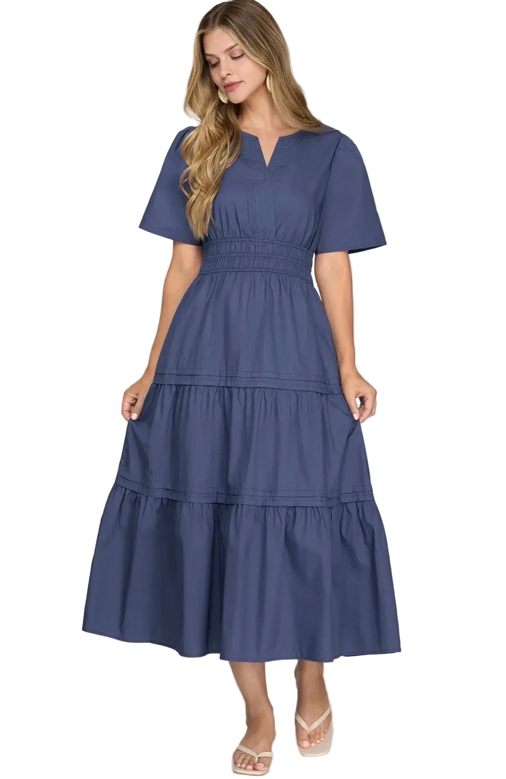 NAVY SHORT SLEEVE