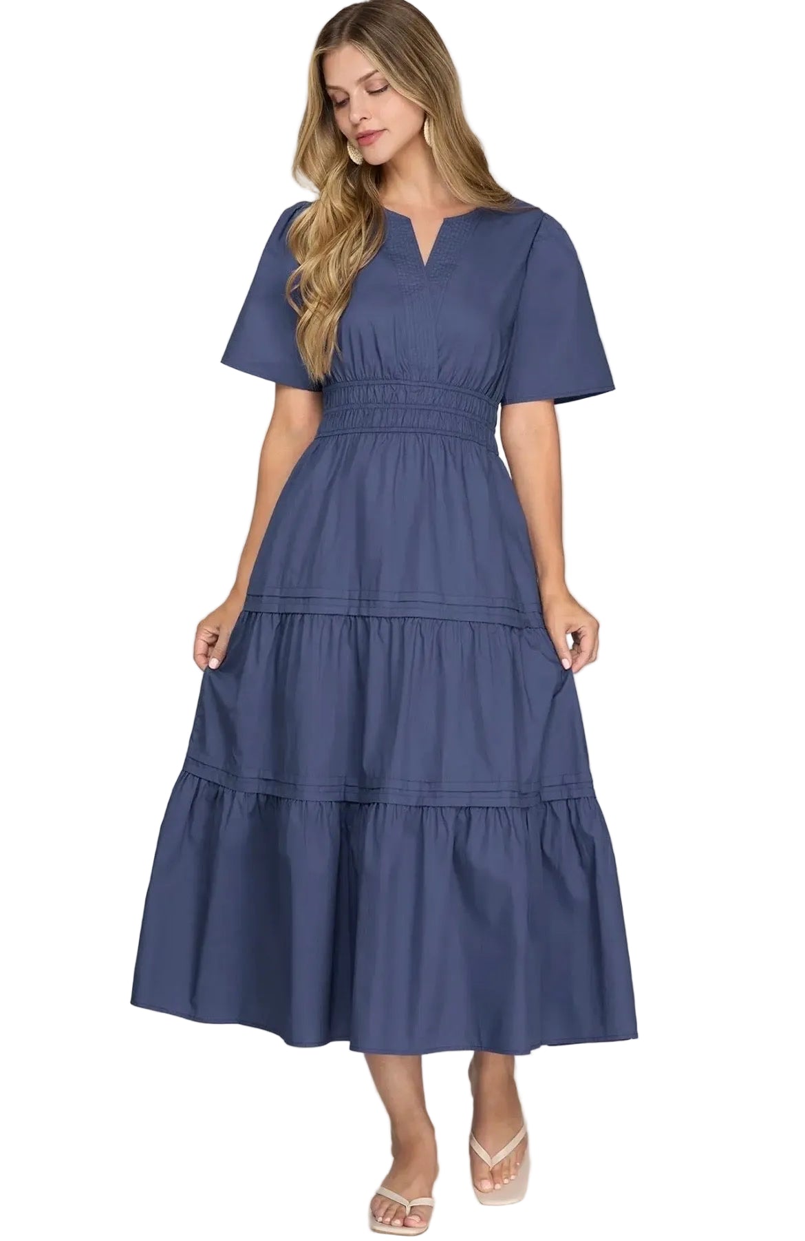 NAVY SHORT SLEEVE
