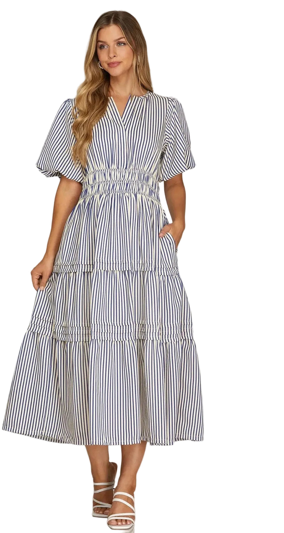 NAVY STRIPPED