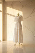 Ivory Haven Tiered Maxi Dress