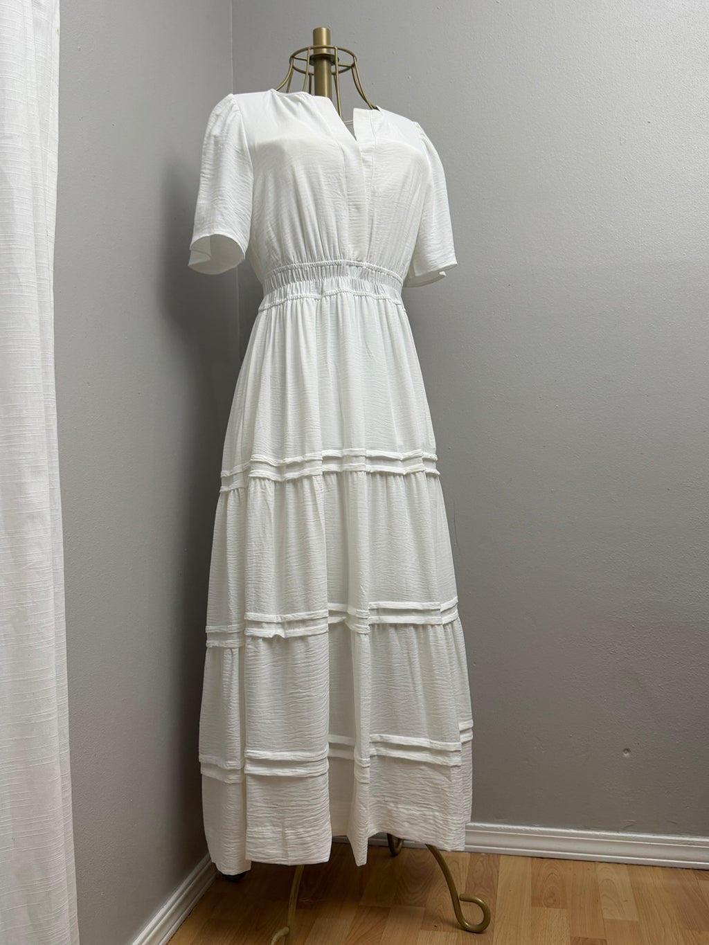 Ivory Haven Tiered Maxi Dress alternate view